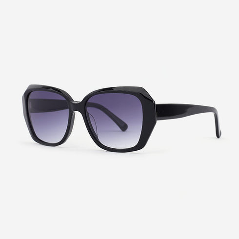 Angular Square bevel Acetate Women's Sunglasses 21A8092